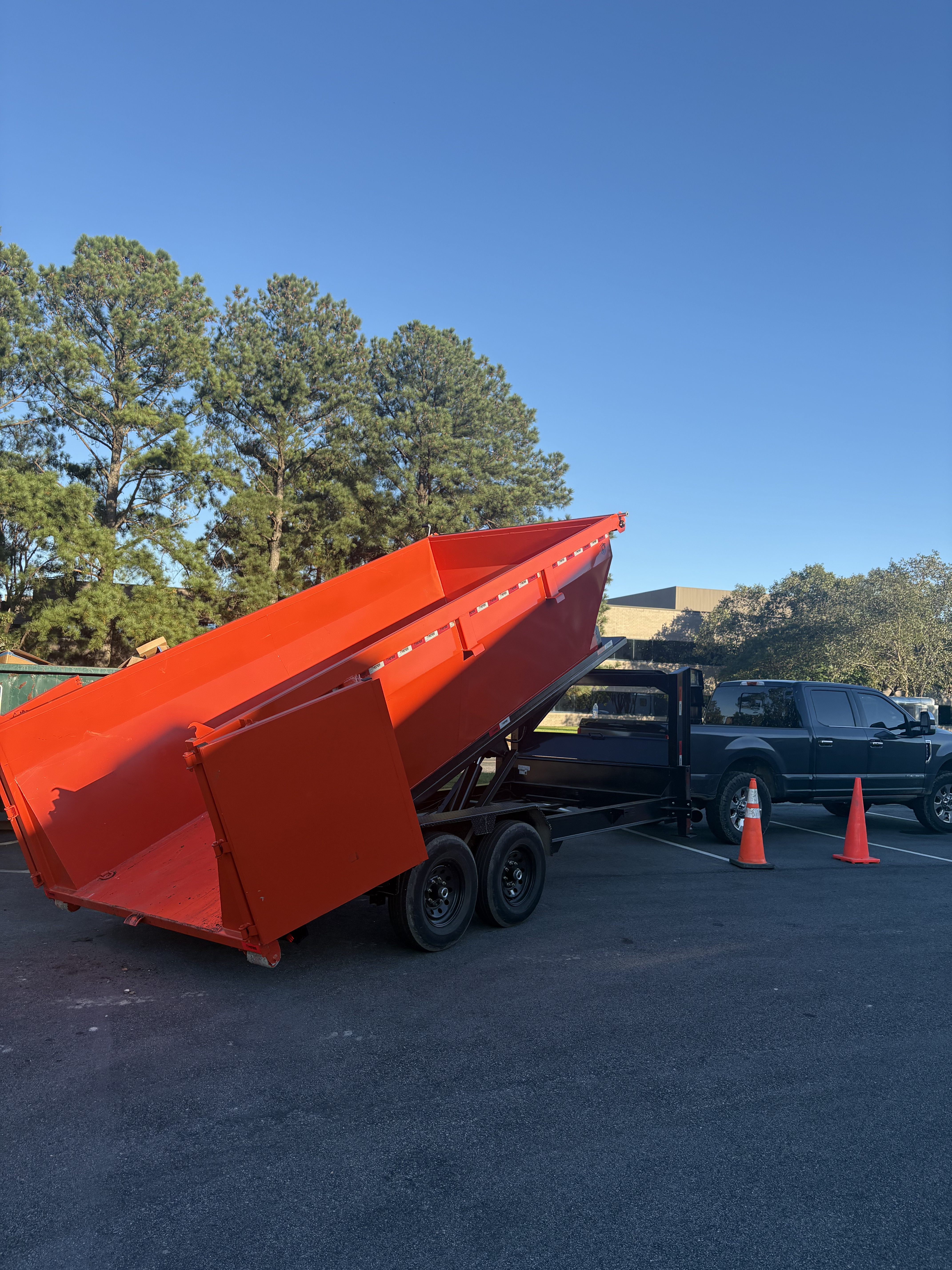 Beach Bins 17 yard dumpster